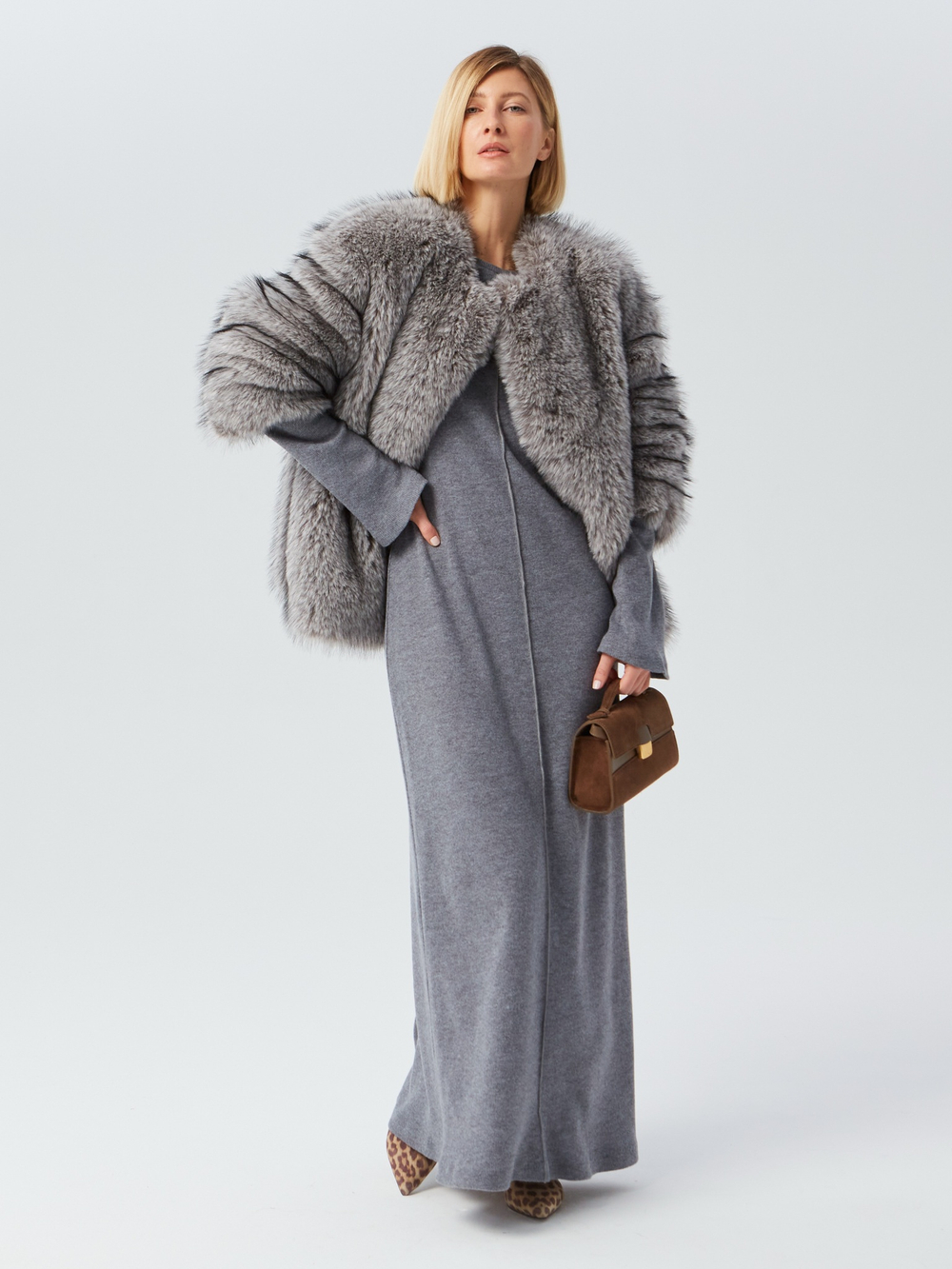 Платье трикотажное