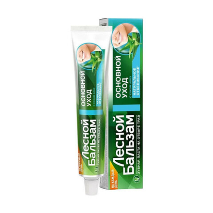 Лесной бальзам Зубная паста Основной уход Сок алоэ 75мл