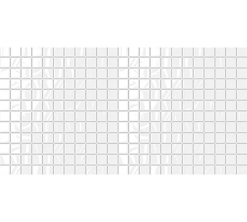 Панель стеновая декоративная ПВХ Грейс 955х480мм Мозаика белая