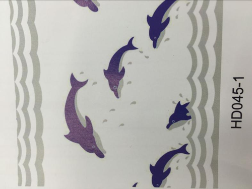 Штора для ванной (180*180см) ДЕЛЬФИН  САВОЛ  (50/1шт)