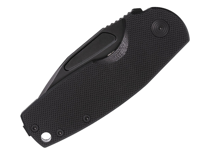 Нож складной SOG Stout SJ Blackout, сталь Cryo D2, рукоять G10 (SOG-16-03-02-57)