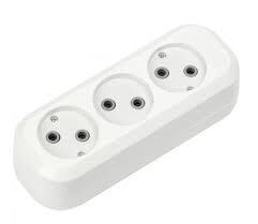 Колодка 3 гн. б/з 10А 250В SBE-10-3-00-N Smartbuy