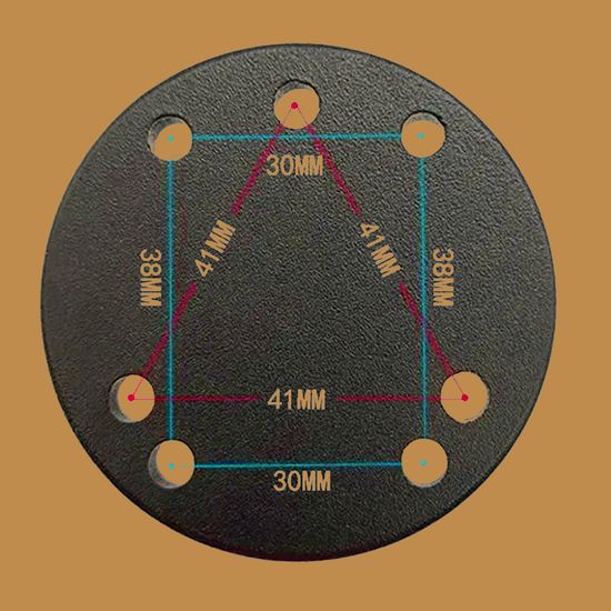 Основание круглое RAM алюминий типоразмер B шар 1 дюйм (N-Star)