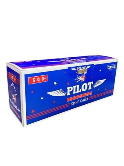 Гильзы для сигарет "PILOT" KS Classic 8/15мм 500шт