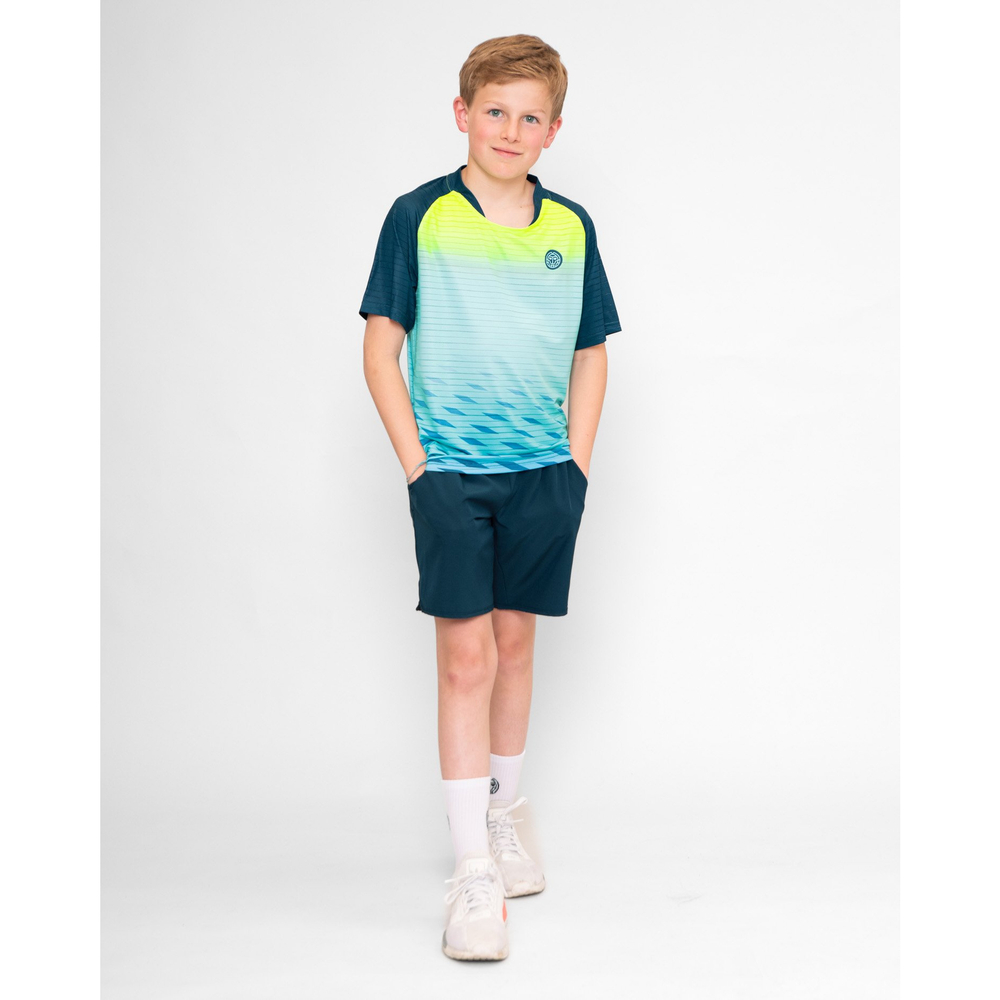 ОДЕЖДА ДЛЯ ТЕННИСА Мальчики, Футболка BIDI BADU GRAFIC ILLUMINATION .