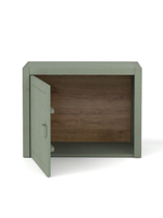 Антресоль 66х45х50, Карлос, 2 двери, на шкаф, массив сосны, зеленый эвкалипт, Dipriz