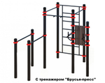 Скамья для пресса наклонная для уличных спортивных площадок