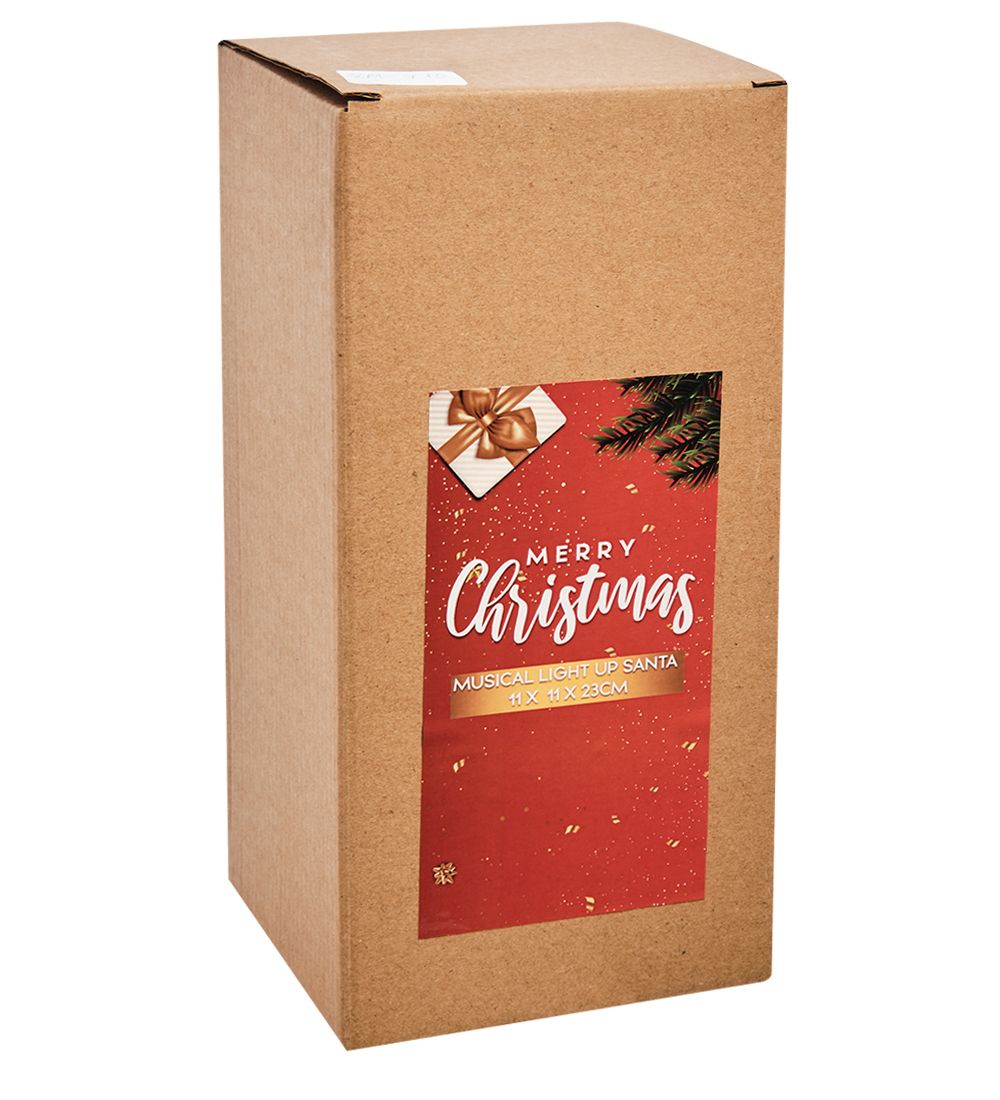 XM-715 Музыкальная новогодняя миниатюра «Дед Мороз» с подсветкой