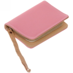 Кошелек женский «Egoistka», 3 кармана, цвет черный, коричневый, красный и пудровый, 13*9*3см