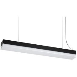 Линейный светодиодный светильник ЭРА SML-11-WB-65K-B24 24Вт 6500K 3000Лм 600x70x55 черный подвесной
