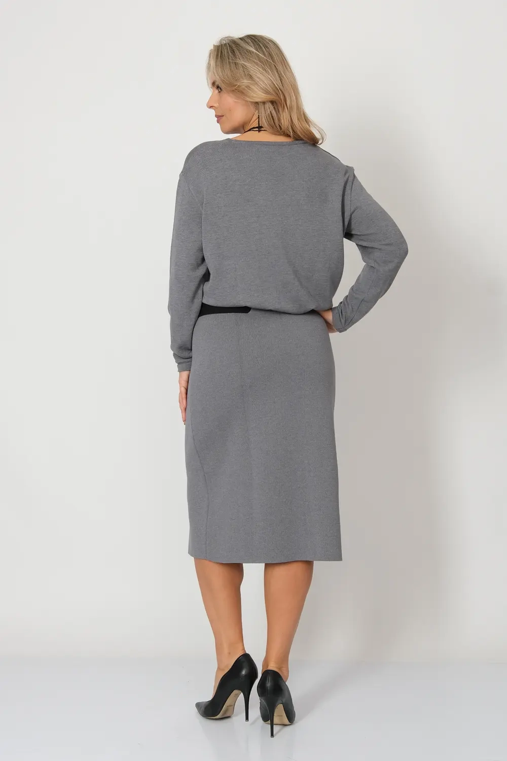 Платье Ф 002/серый