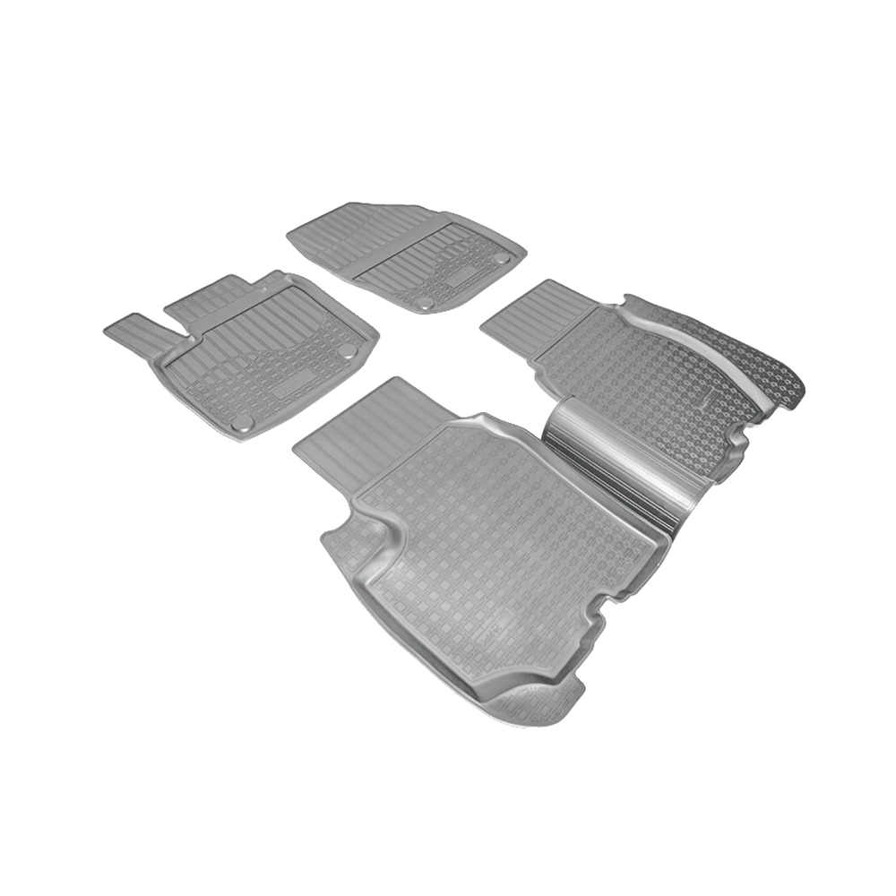 Ковры в салон Norplast/Unidec для Honda Civic IX в кузове EU 12 (2012-), Серый, 5 дверей, арт.NPA11-C30-130-G