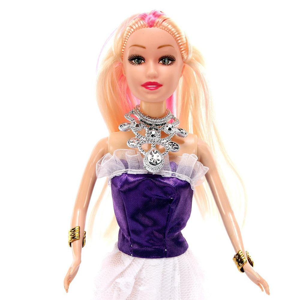 Кукла тип Модель с аксесс. коробка ZR-056