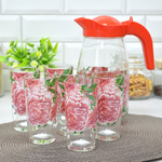 Набор для воды 7 предметов "Пионы"