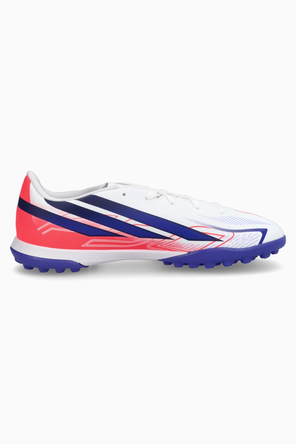 Сороконожки adidas F50 Club Hyperfast TF Junior - белый