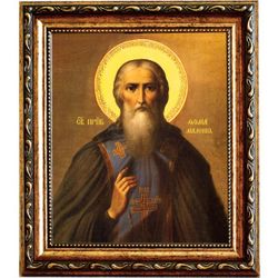 Фома Малеин преподобный. Икона на холсте.