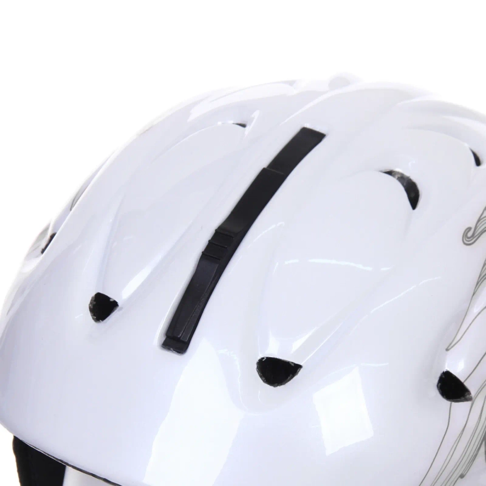 Шлем защитный для зимних видов спорта MS-86 Grey Flower, размер M (55-58)