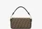 Жаккардовая тканевая сумка Fendi FF