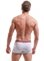 Трусы-боксеры с широкой резинкой в спортивном стиле (Размер: S) (Цвет: черный)