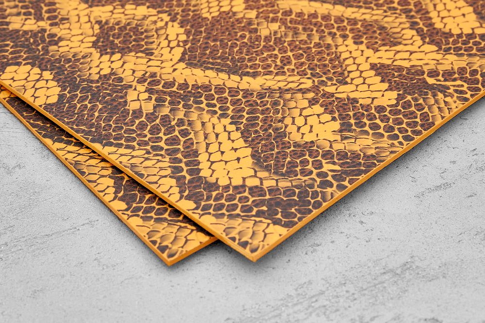 Kydex Snake Skin 2,03мм, лист 300x200мм