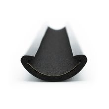 Махровка- триммер 9" для наклейки (черная)