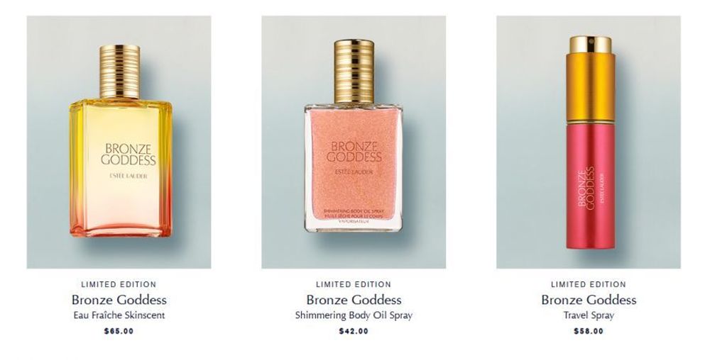 Estee Lauder Bronze Goddess Eau Fraiche Skinscent 2016