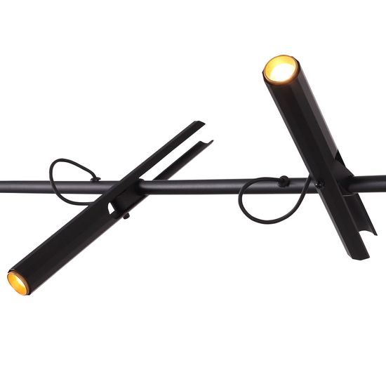 SL6210.403.04 Светильник подвесной ST-Luce Черный/Черный, Золотистый LED 4*3W 3000K LILT