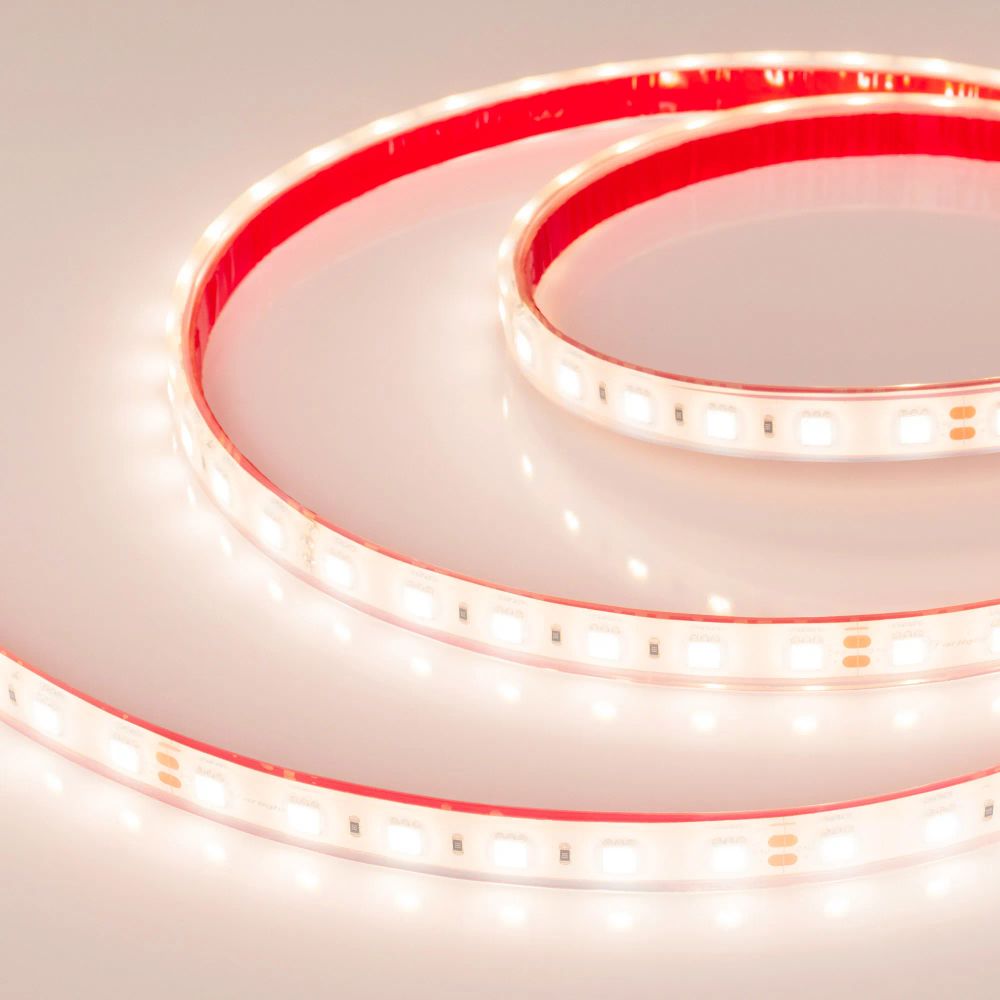 Светодиодная лента герметичная RTW-PFS-B60-13mm 24V Warm3000 (14.4 W/m, IP68, 5060, 5m) (Arlight, -) 033788