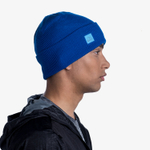 Шапка Buff Crossknit Hat Solid Azure Blue (US:One size)