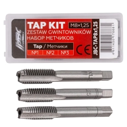 Метчик M8x1,25 (3шт) JBC JBC-TAP8x1,25