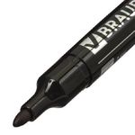 Маркер перманентный 3.0мм, Brauberg Contract, чёрный