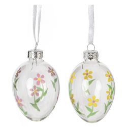 GAEM Набор из 6-ти изделий декоративных подвесных "Яйцо" (3,5*6,5), L13,5 W12,5 H3,5 см