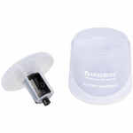 Точилка электрическая BRAUBERG DOUBLE BLADE WHITE двойное лезвие питание от 2 батареек (2 штуки в упаковке)