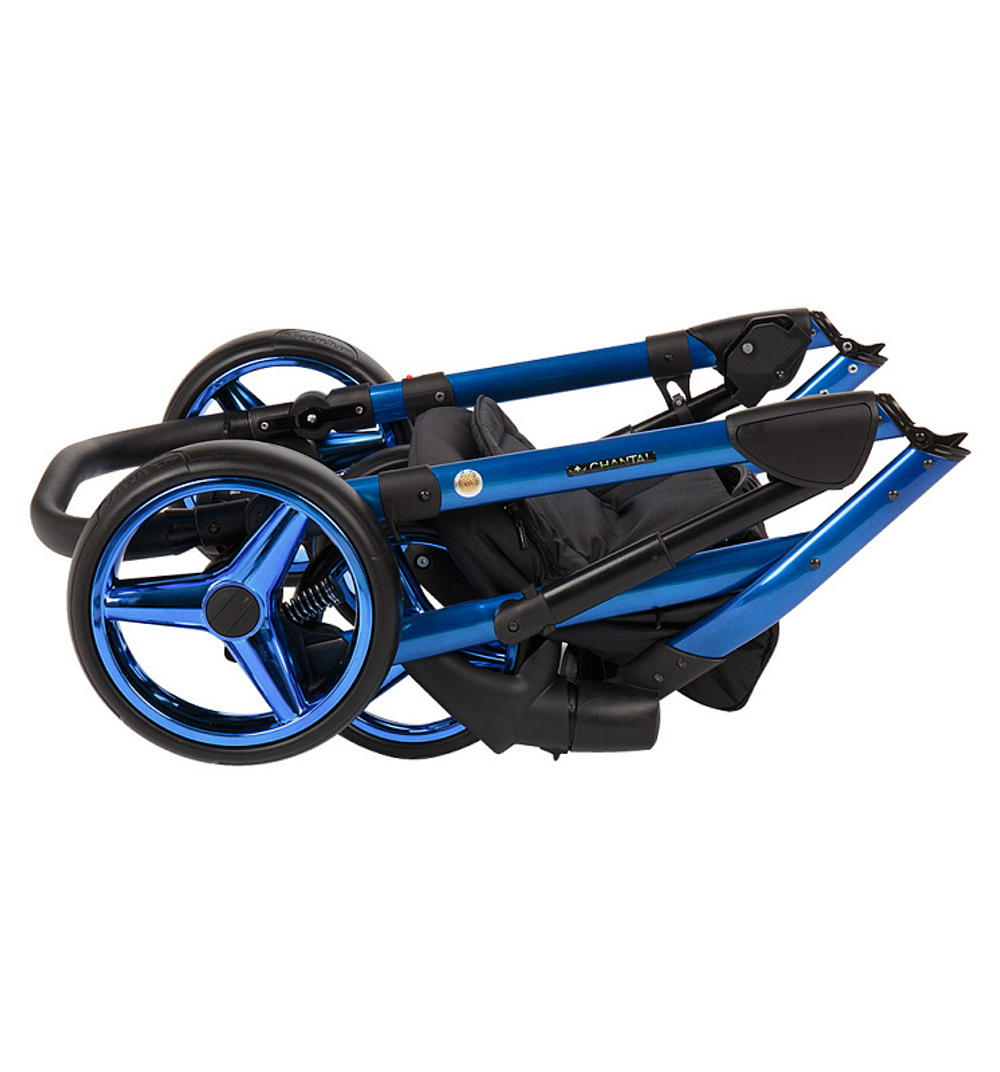 Детская коляска Adamex Chantal Special Edition Deluxe 2 в 1 C004 (серый)