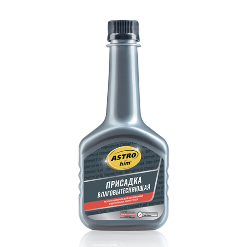 Присадка влаговытесняющая Астрохим, для бензина и дизеля, на 60-80 л, 300 мл