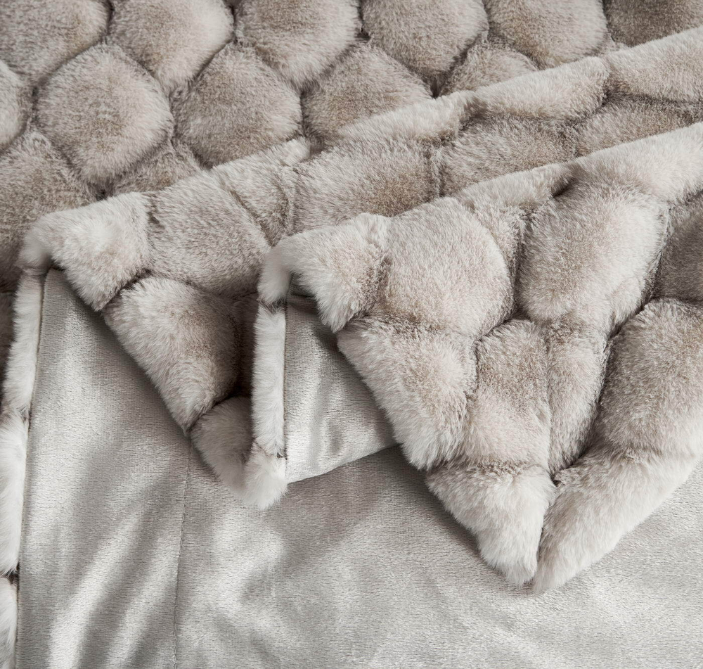 Плед 160x220 Sofi De MarkO Адриана №10 серый