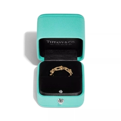 Кольцо из жёлтого золота 18k,Tiffany 💠Hard Wear micro