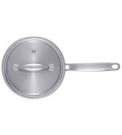 Сковорода-сотейник из нержавеющей стали Gipfel Prestige 1220 24 см/2,7 л