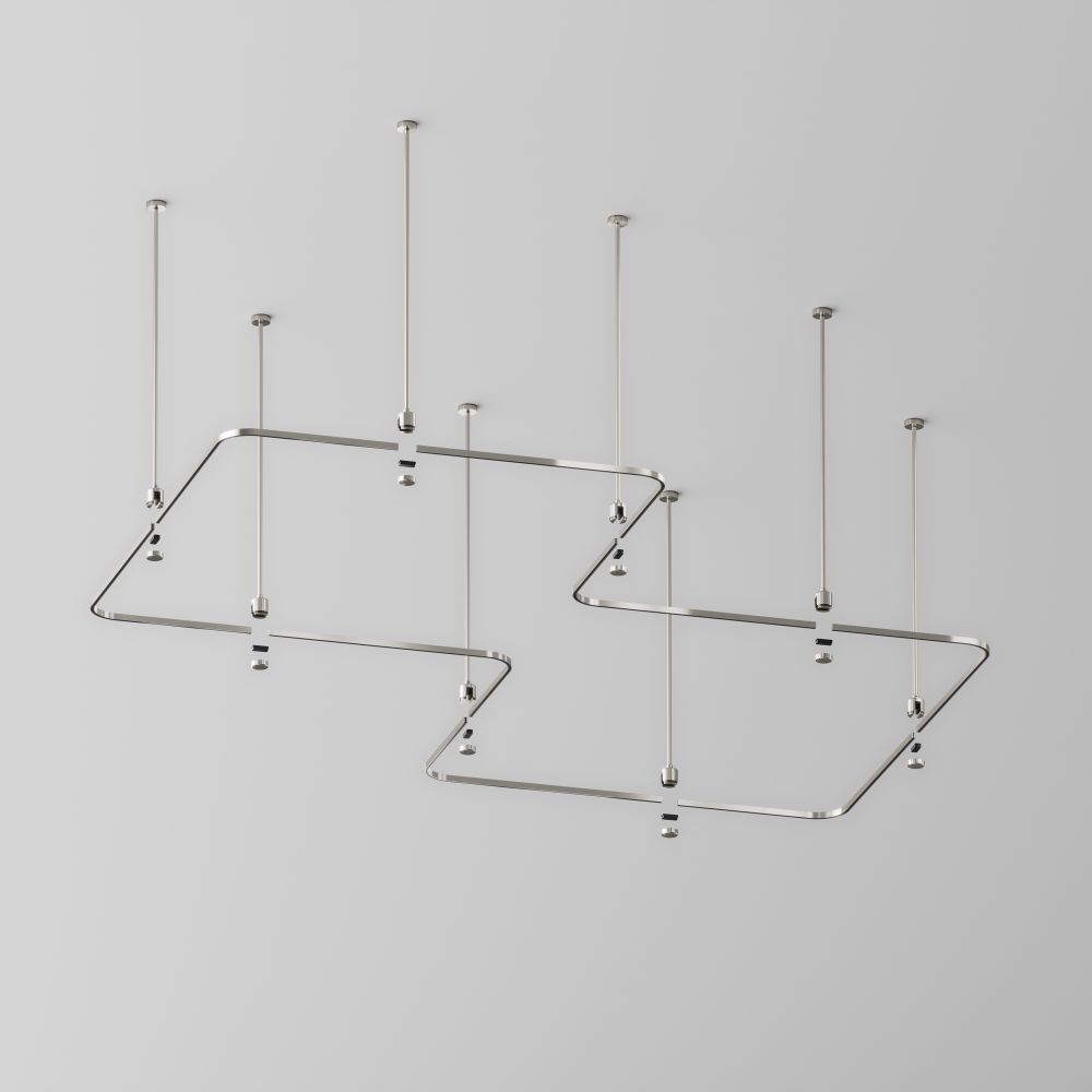 Радиусный коннектор для шинопровода Maytoni Flarity TRX154-RC80-PT