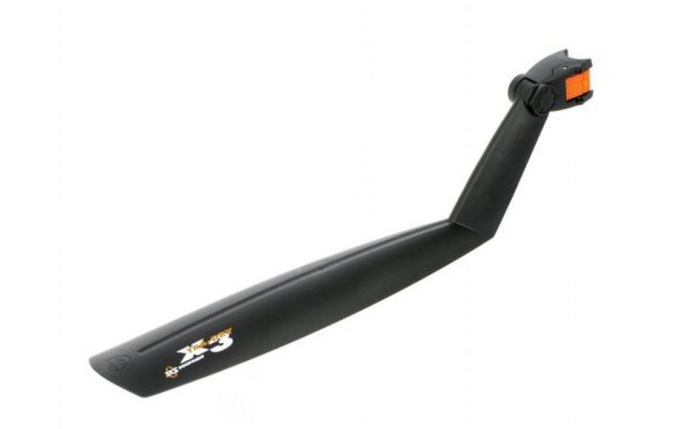 Крыло заднее быстросъемное X-TRA-DRY SKS 26-28", черное , белое Крыло заднее быстросъемное X-TRA-DRY SKS 26-28", черное , белое