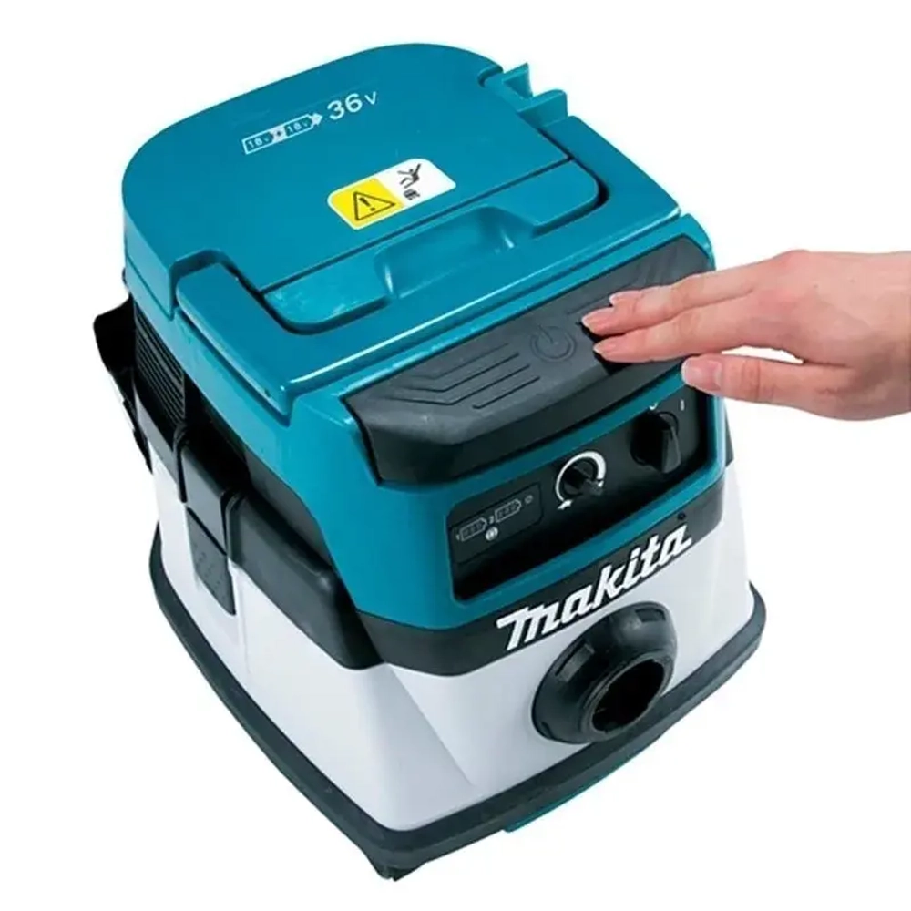 Makita DVC860LZ пылесос аккумуляторно-сетевой (без АКБ и ЗУ)