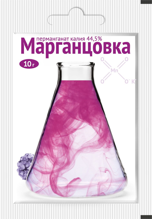 Марганцовка для растений перманганат магния 44,5%, 10 гр.