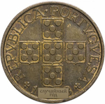 Португалия 50 сентаво 1969-1979 (случайный год) XF-AU