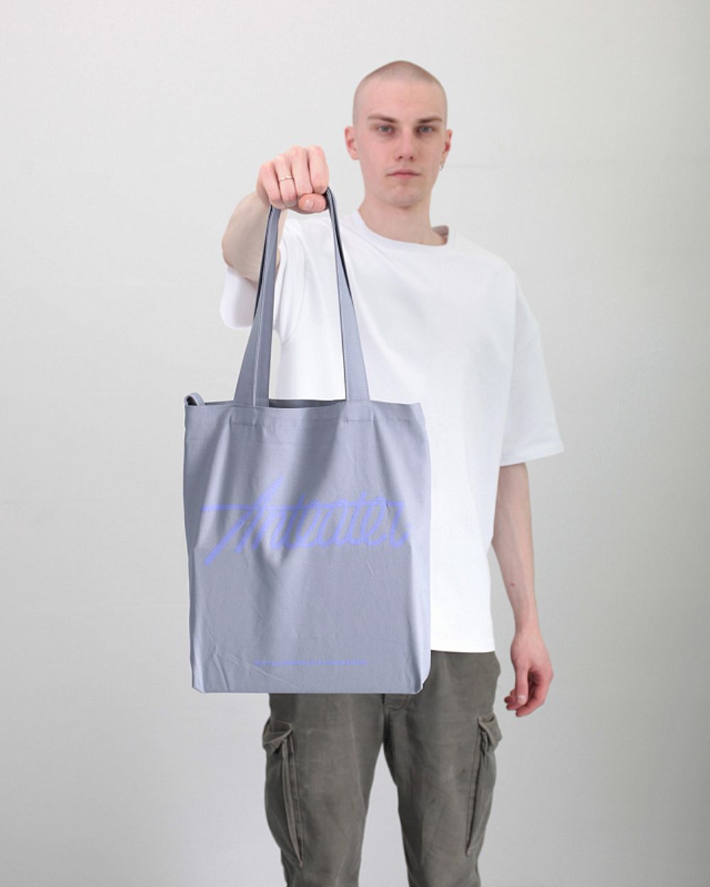 Шоппер ANTEATER BlueLogo Серый