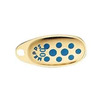 Блесна вращающаяся Mepps COMET PTS, 00, Gold/Blue dots