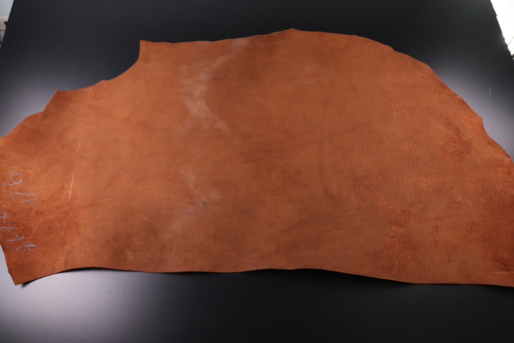 2,6-2,8 Юфть ш/с в воротках коньяк 126 дм² (КЛ)