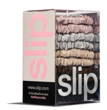 Набор тонких резинок для волос из 100% шелка Slip Silk Mixed