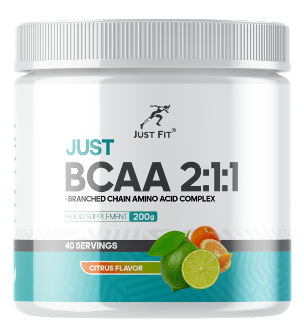 BCAA Just Fit BCAA 2:1:1 200 grams , Аминокислоты BCAA