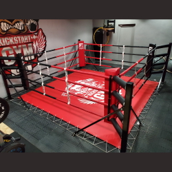 Боксерский ринг напольный на "упорах"