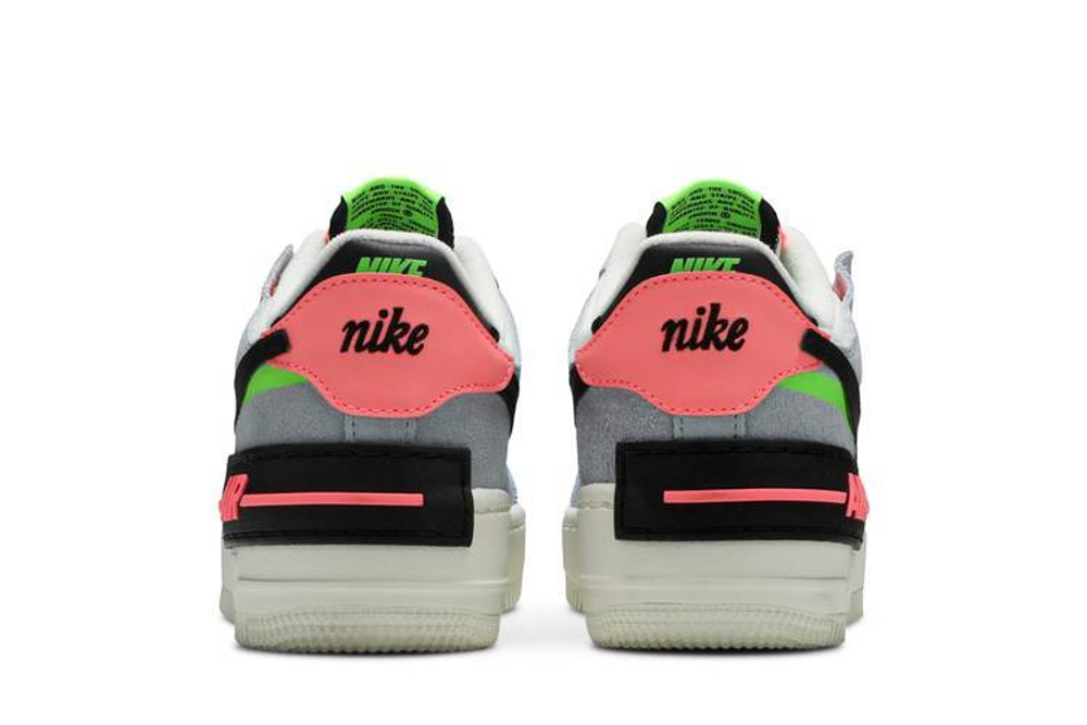 Кроссовки Nike Air Force 1 Low Shadow "Sunset Pulse" (Женская размерная сетка)